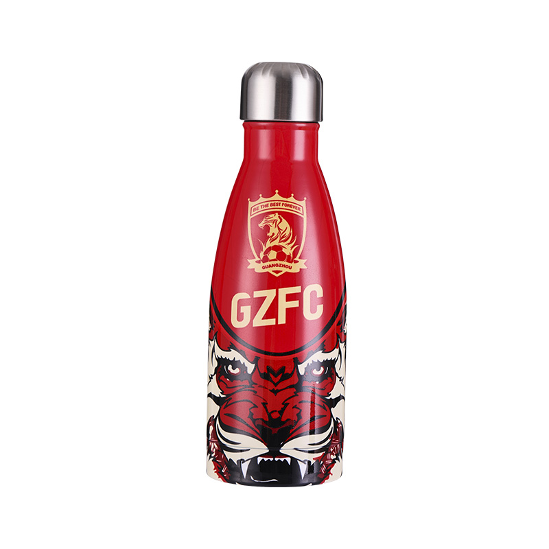Guangzhou Football Club Fans Supplies Official Water Drop Styling Cute Tiger Insulated Cup