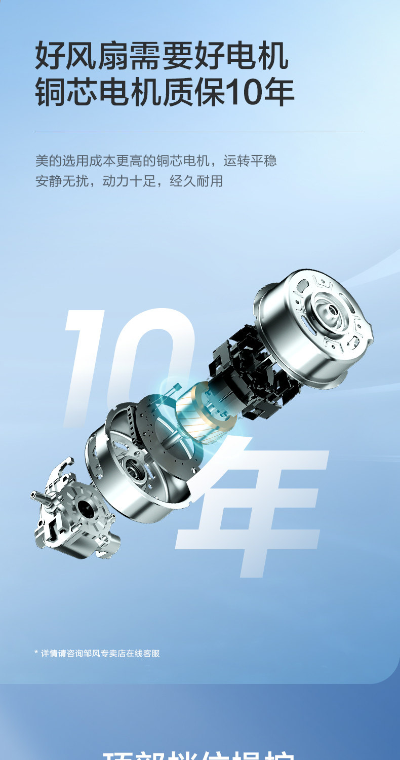 美的 FS40-18C 极简台立式电风扇 1级能效 图16