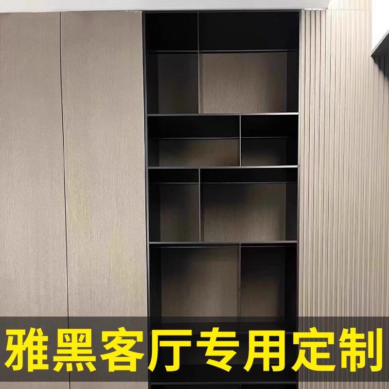 客厅不锈钢立柜成品壁龛定制嵌入式304金属展示柜卫浴置物柜收纳