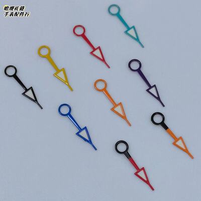 The new black, blue, red, yellow and orange GMT hands with luminous hands are suitable for the NH34 movement