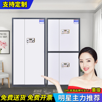 Suzhou office Financial archives Data confidentiality insurance Fingerprint electronic password National Treasure lock Anti-theft file cabinet Iron cabinet