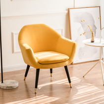 Lazy sofa small apartment simple modern bedroom cute girl single sofa chair mini balcony small sofa