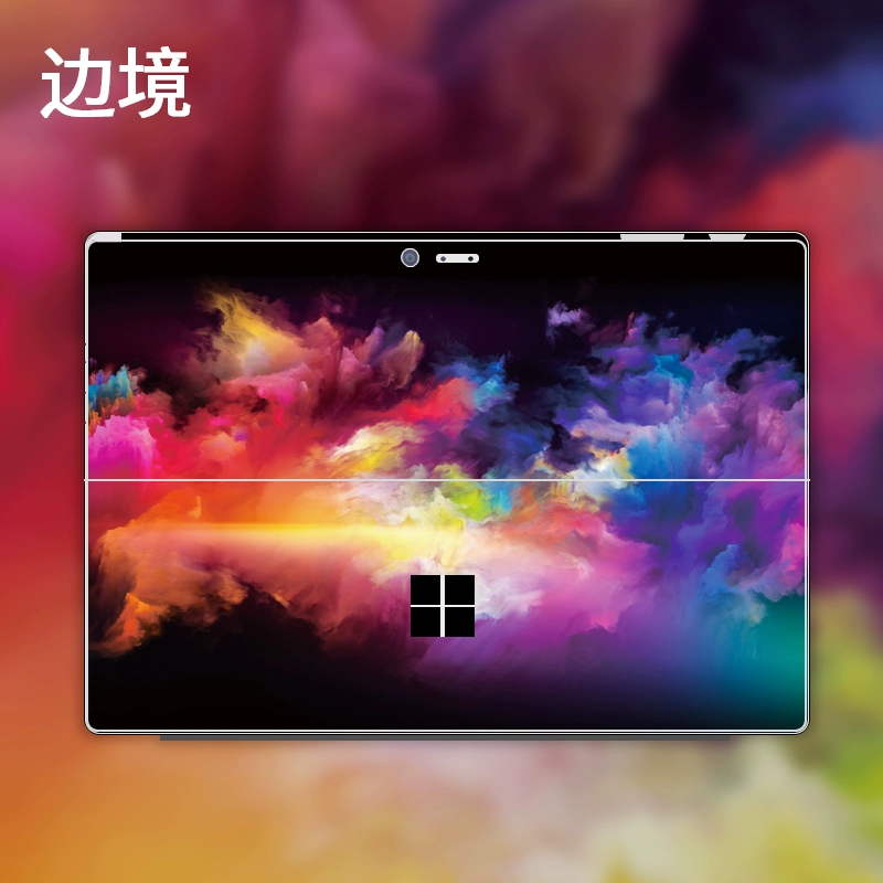 Bộ phim máy tính xách tay của Microsoft Surfacepro4 pro5 dán phim sáng tạo pro6 Quay lại bề mặt3 miếng dán vỏ bàn phím màu chống trầy xước làm sạch bảo vệ bìa giấy phim tùy chỉnh - Phụ kiện máy tính xách tay dán bàn phím tiếng hàn