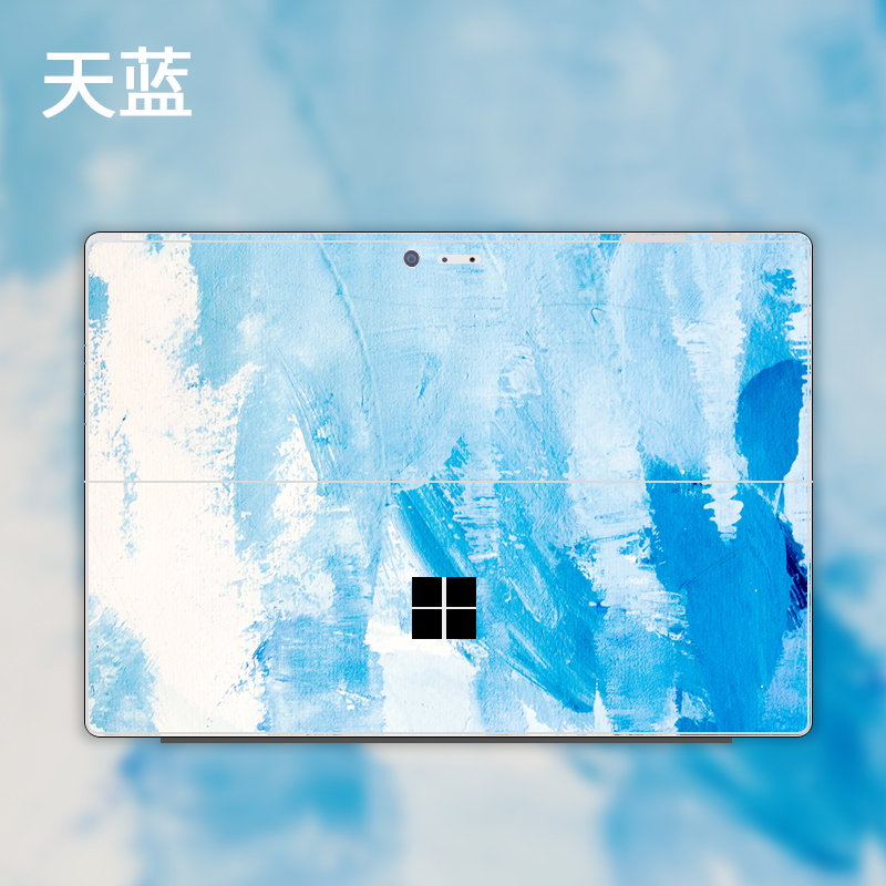 Microsoft bề mặt mới nhãn dán mới pro3 / 4/5/6 máy tính Surfacepro quay lại nhãn dán bàn phím phim bảo vệ bìa phim phụ kiện phim sơn mờ tùy chỉnh thân sách cuốn sách - Phụ kiện máy tính xách tay hình dán máy tính