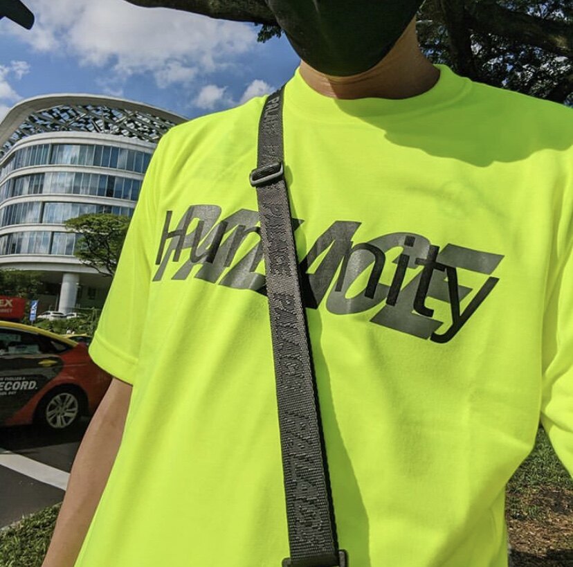 (Spot) SS20 PALACE HUMANITY T-SHIRT Punk Wind Joint Short Sleeve T-Shirt Men and Women