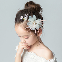 Girl Headwear Hair Hoops Female Korean Girl Hair Accessories Princess Children floral headdress Pink Flower Accessories