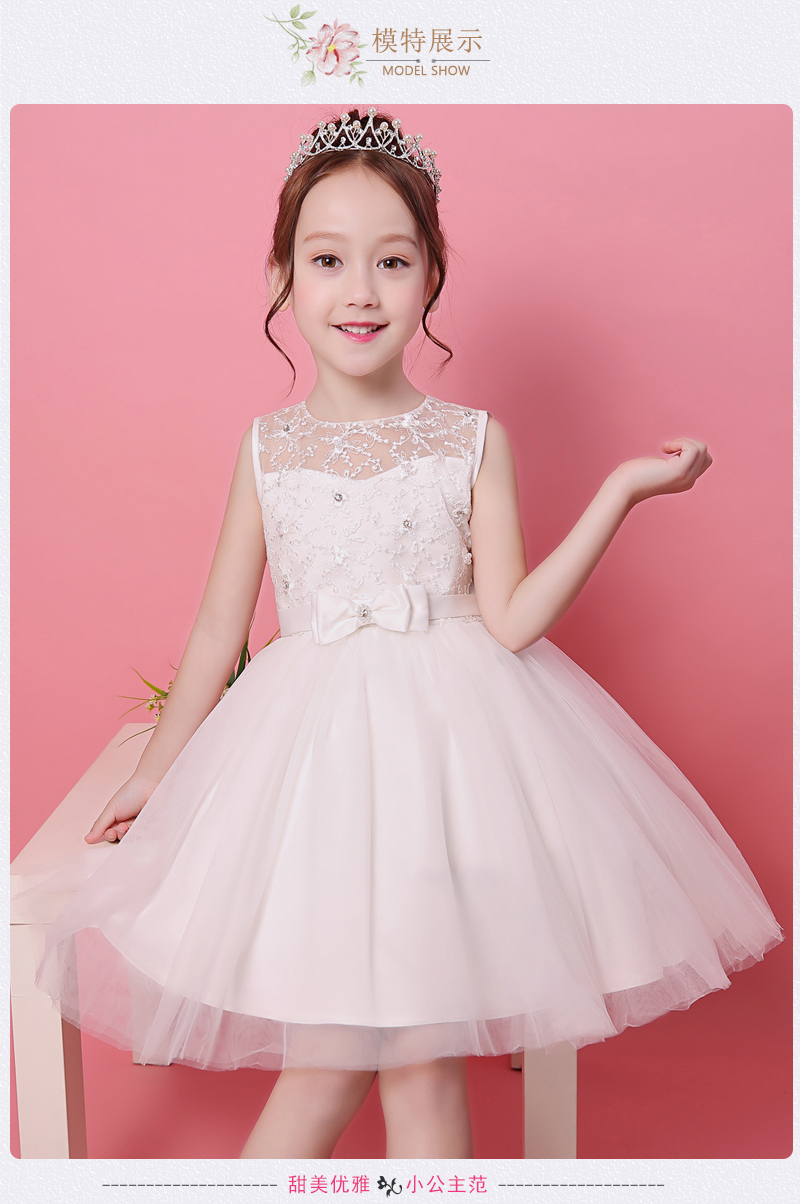 Trẻ em ăn mặc lưới gạc công chúa váy pettiskirt ăn mặc mùa xuân và mùa hè hoa cô gái ăn mặc cô gái sinh nhật hiệu suất váy đầm đẹp cho bé yêu