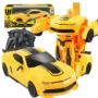 Xe quá khổ điều khiển từ xa Transformers Bumblebee trẻ em đồ chơi xe robot sạc xe đua cậu bé quà tặng đồ chơi trẻ em thông minh