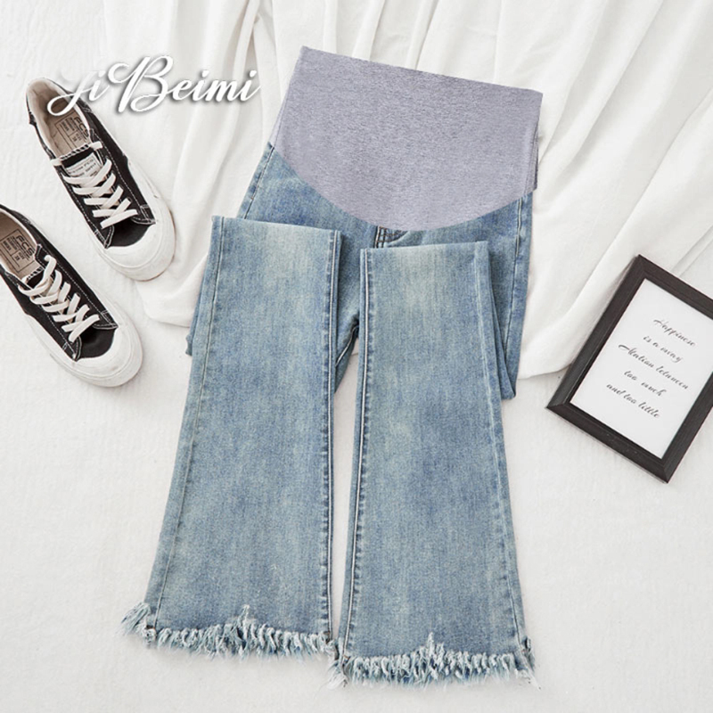 Maternity Pants for Spring and Summer 2026 New Style Petite Maternity Jeans Flared Pants Plus Size Leggings Spring Style