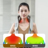 Шейный массажер на плече на плече на зал за спину дома электрический замеситель инструмент шеи шея. Профессиональная трапеция