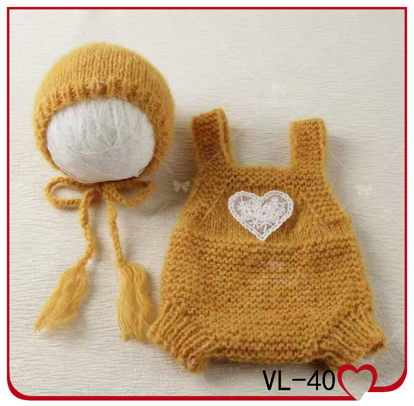 2018 spring new children's photography clothing studio handmade wool baby full moon hundred days baby photo clothes