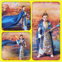 2018 New Photo Studio theme clothing photography children Boy Photo performance clothing costume Wu Zhao Zilong
