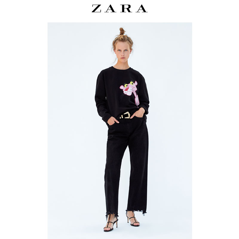 Sweatshirt femme ZARA - Ref 3216259 Image 4