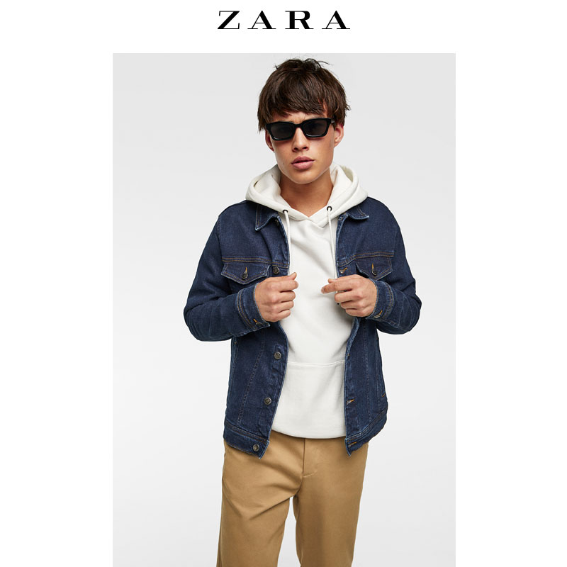Blouson homme ZARA manches longues en Coton - Ref 3118021 Image 1