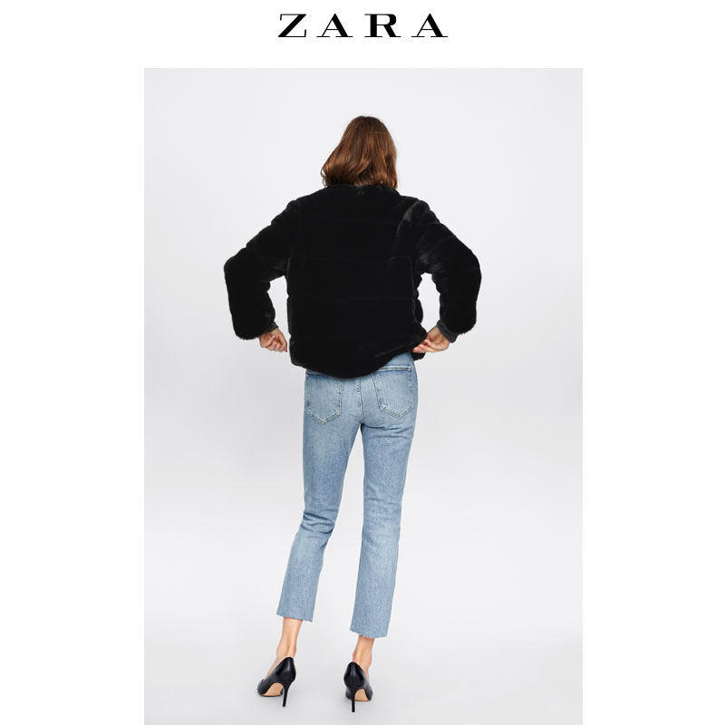 Manteau de fourrure femme ZARA - Ref 3174728 Image 4
