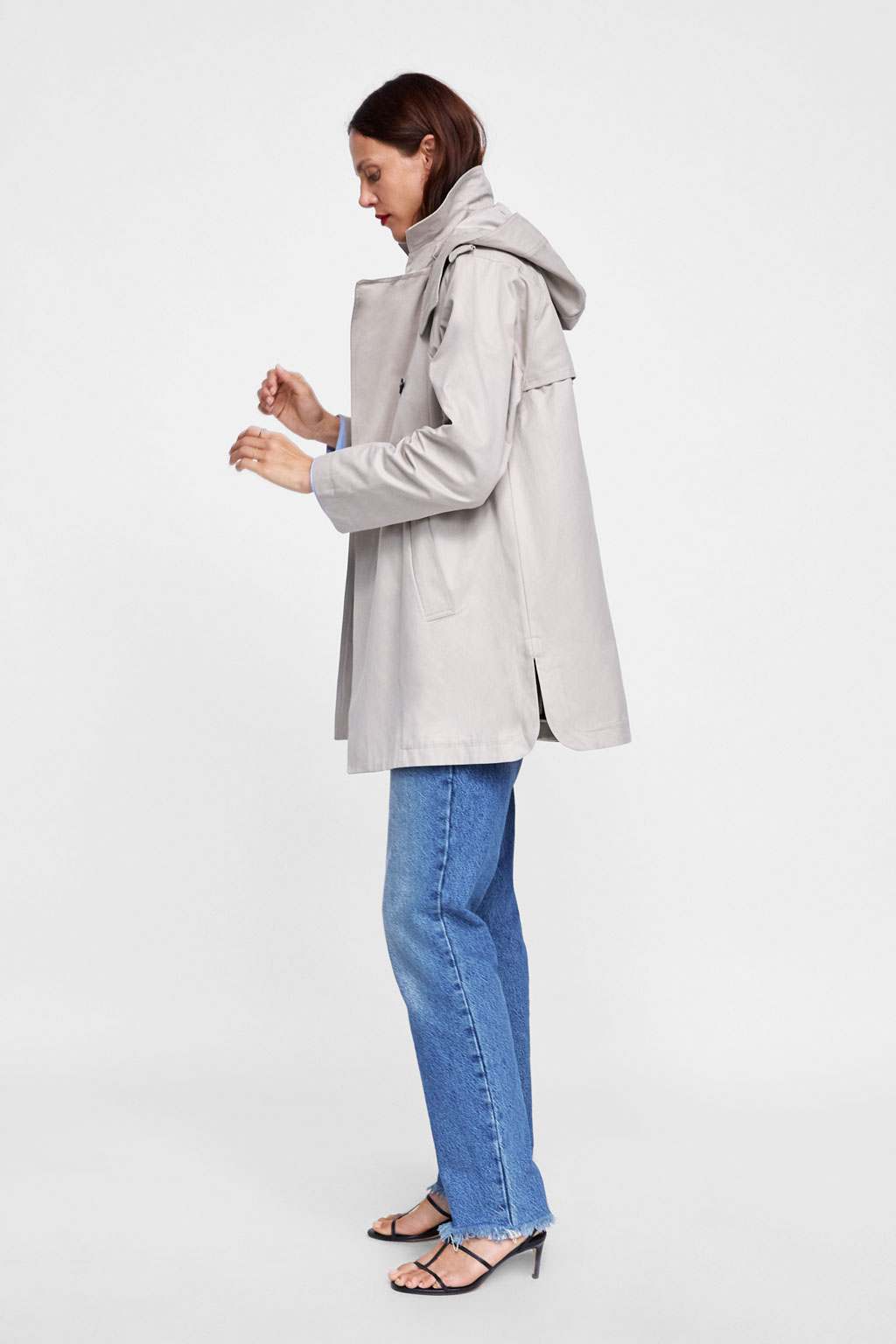 Trench pour femme ZARA en Coton - Ref 3227260 Image 18