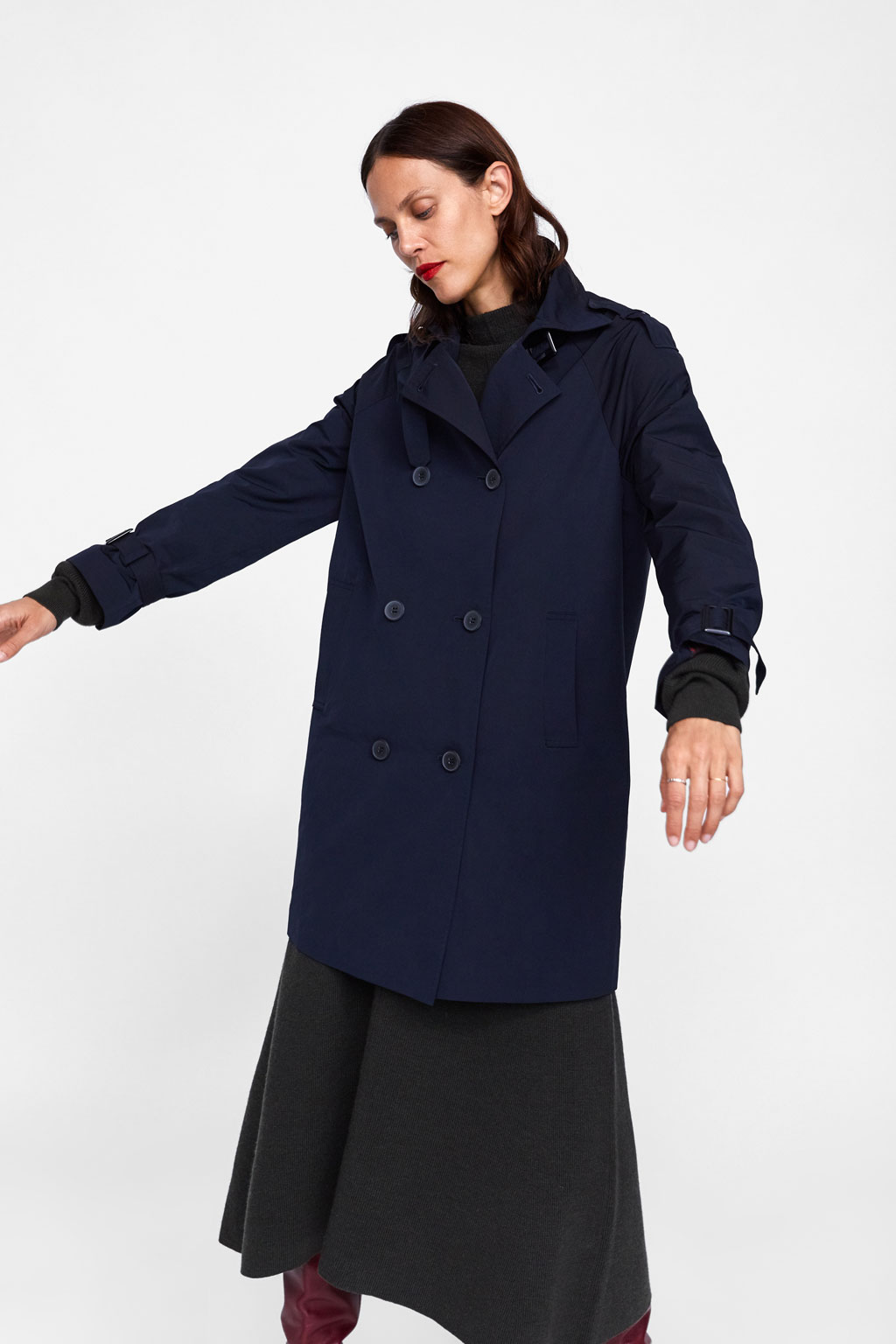 Trench pour femme ZARA en Polyester - Ref 3227141 Image 15