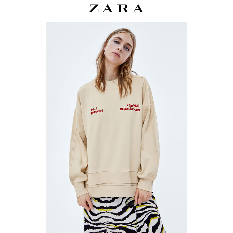 Sweatshirt femme ZARA - Ref 3213970 Image 1