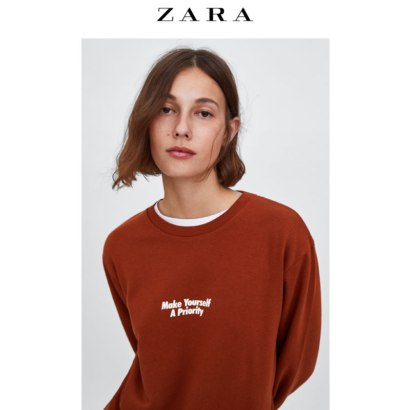 Sweatshirt femme ZARA - Ref 3215984 Image 3