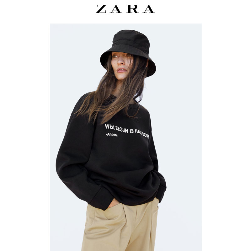 Sweatshirt femme ZARA - Ref 3216073 Image 1