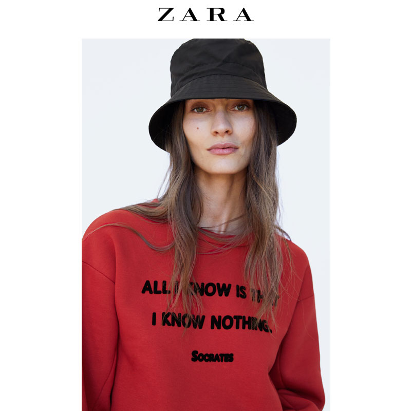 Sweatshirt femme ZARA - Ref 3215998 Image 4