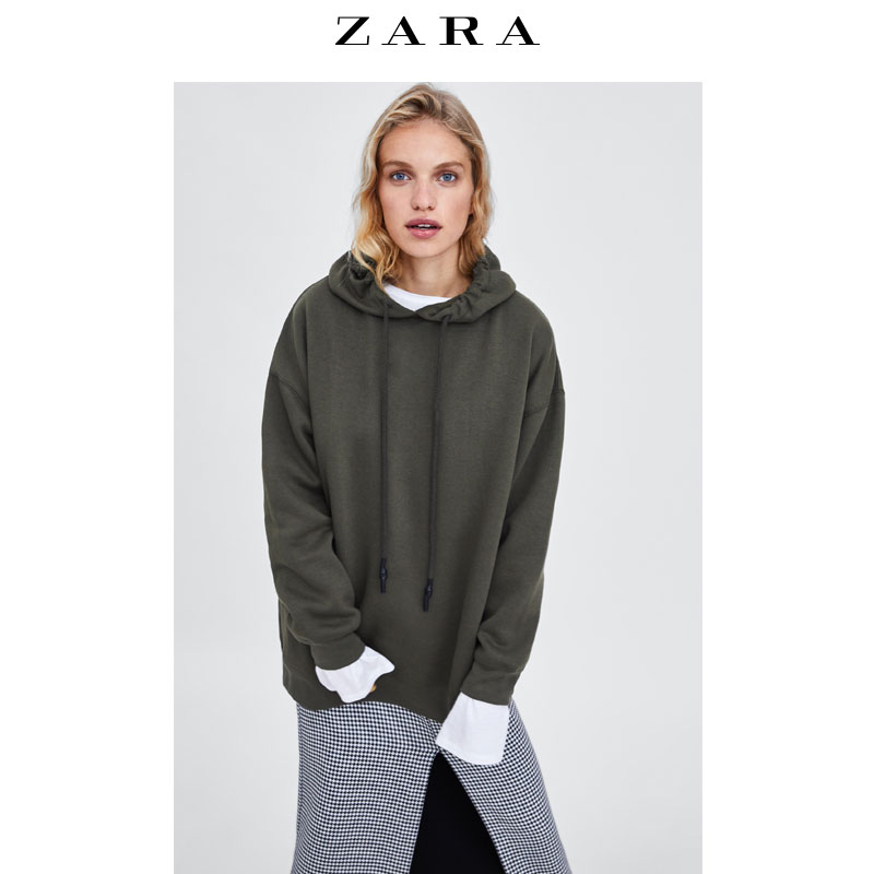 Sweatshirt femme ZARA en Coton - Ref 3213903 Image 1