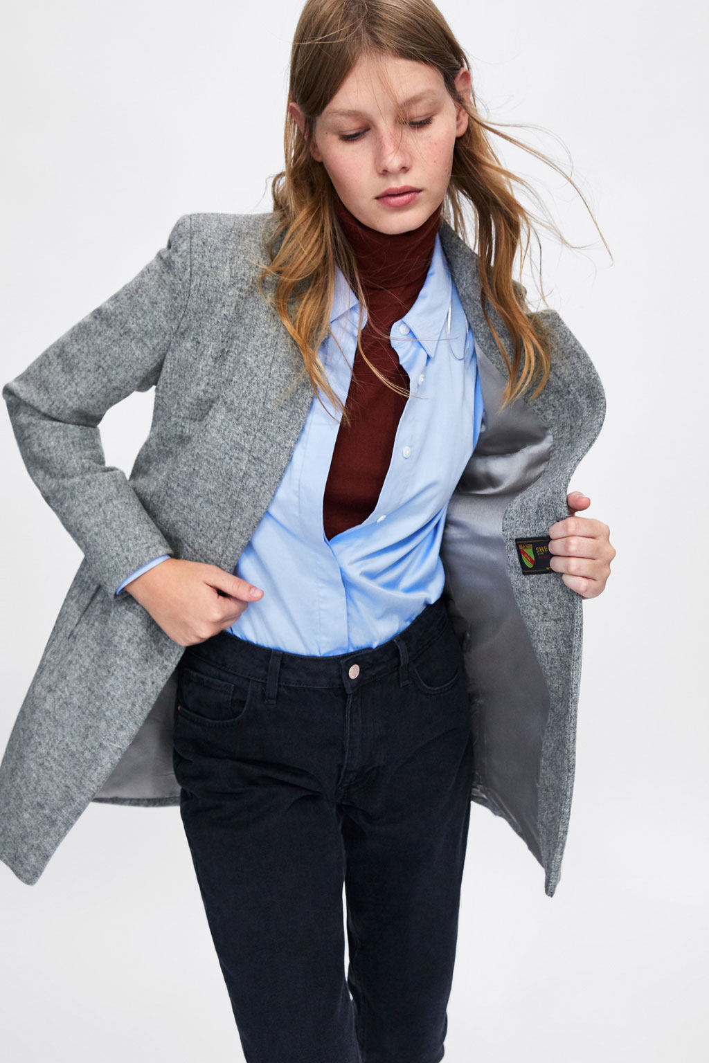 Veste pour femme ZARA en Laine - Ref 3218484 Image 16