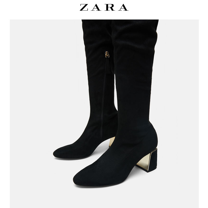 Bottes hiver pour femme ZARA en Caoutchouc - Ref 3245530 Image 4