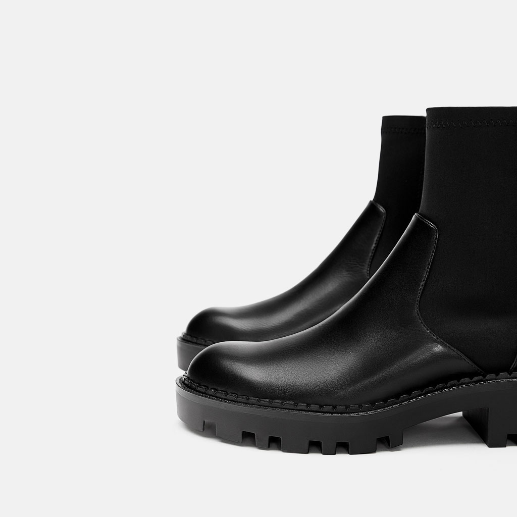 Bottes hiver pour femme ZARA en Caoutchouc - Ref 3245477 Image 27