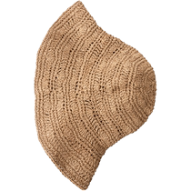 ZARA 2024 Autumn New Products Womens Woven Sun Hat 0653242 730