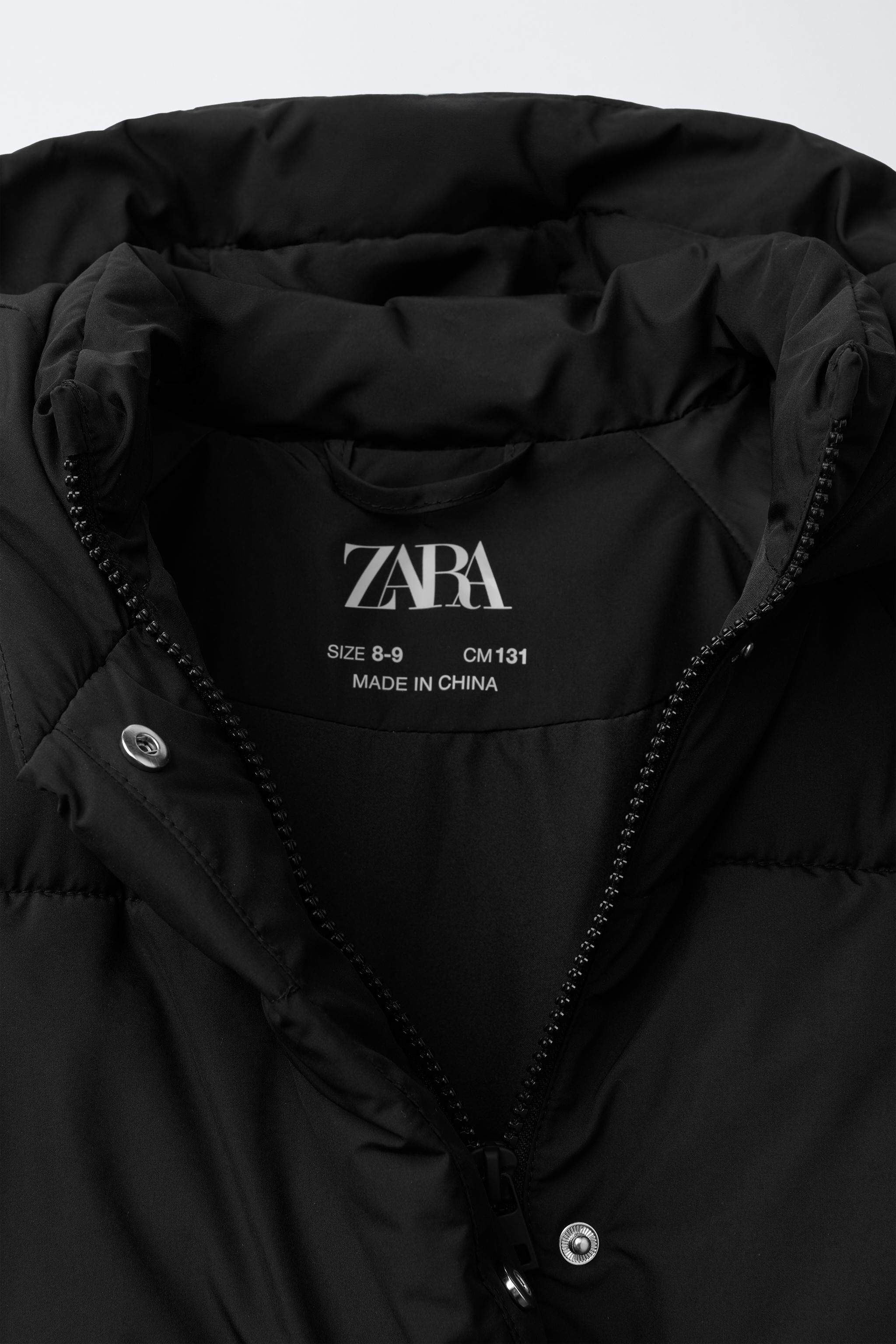 ZARA Специальное предложение выбор ребятишки девочки закрытый теплые хлопок служить с длинными рукавами 8073700 800 