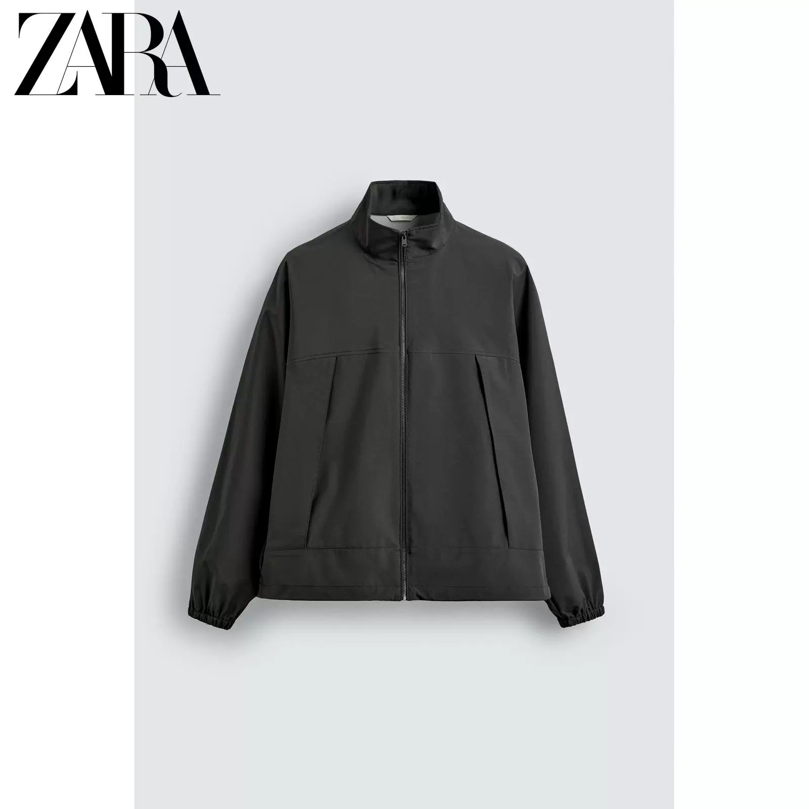 Летняя легкая и тонкая водонепроницаемая куртка ZARA, свободный прямой крой