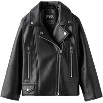 ZARA 2024 autumn new products childrens clothing girls retro punk long-sleeved jacket 0562604 800