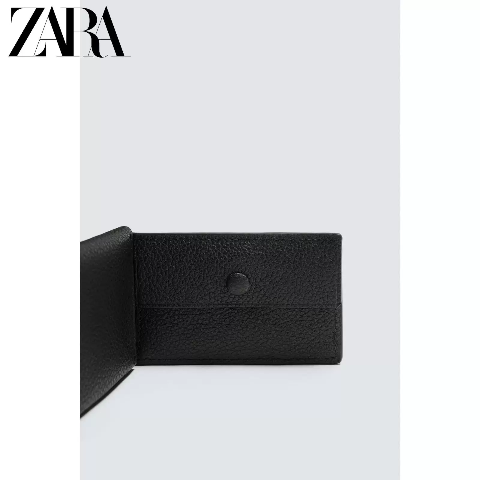 ZARA 2026 весна-лето новые товары мужская сумка кожаный складной держатель карт 3856720 800