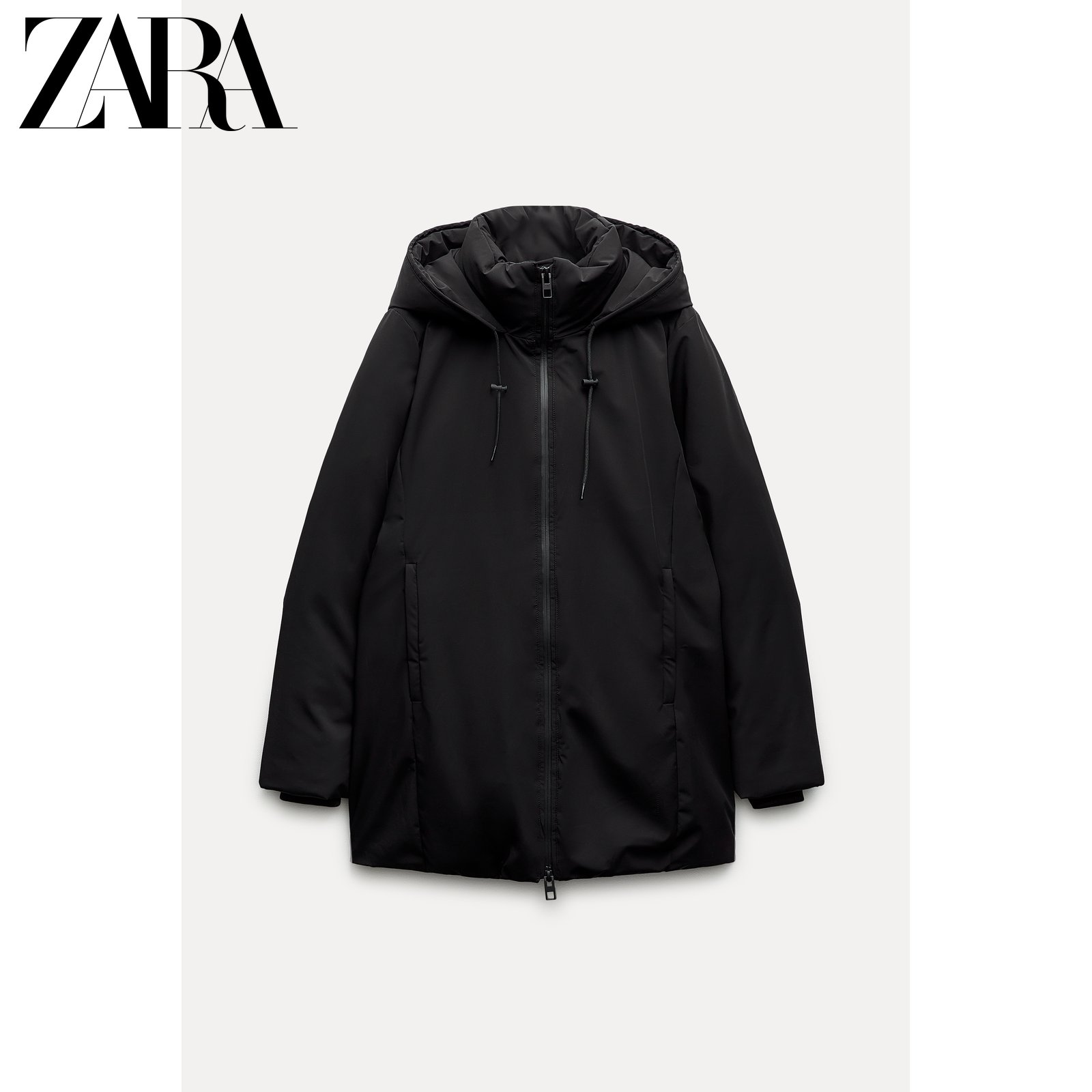 ZARA autumn winter new TRF women's dress cotton jacket jacket 3427778800-Taobao
