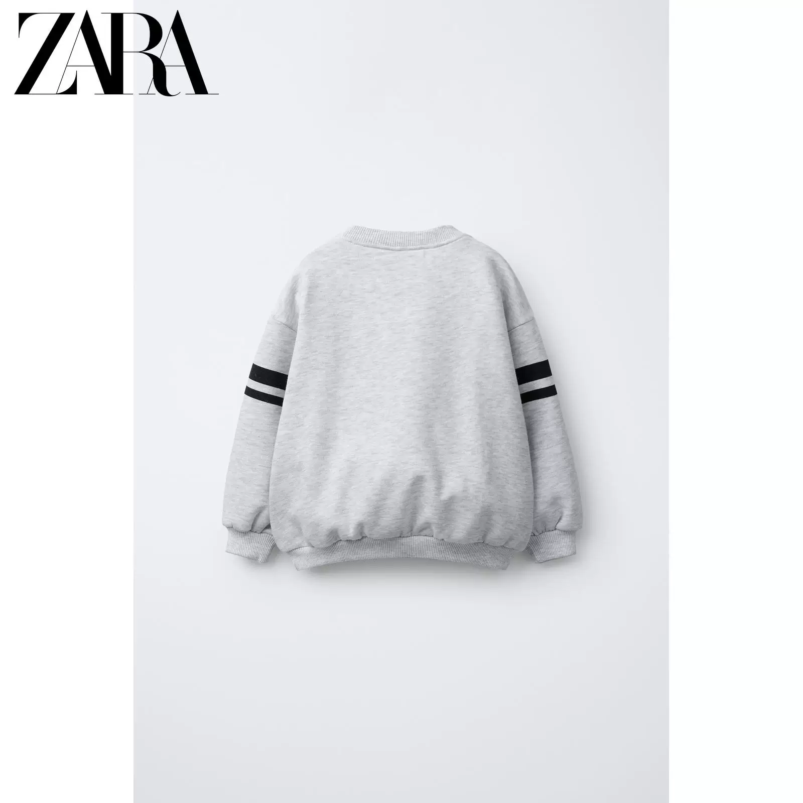 Специальное предложение ZARA. Свитшот для малышей и детей с длинным рукавом с нашивкой-печатным принтом 0377998 812