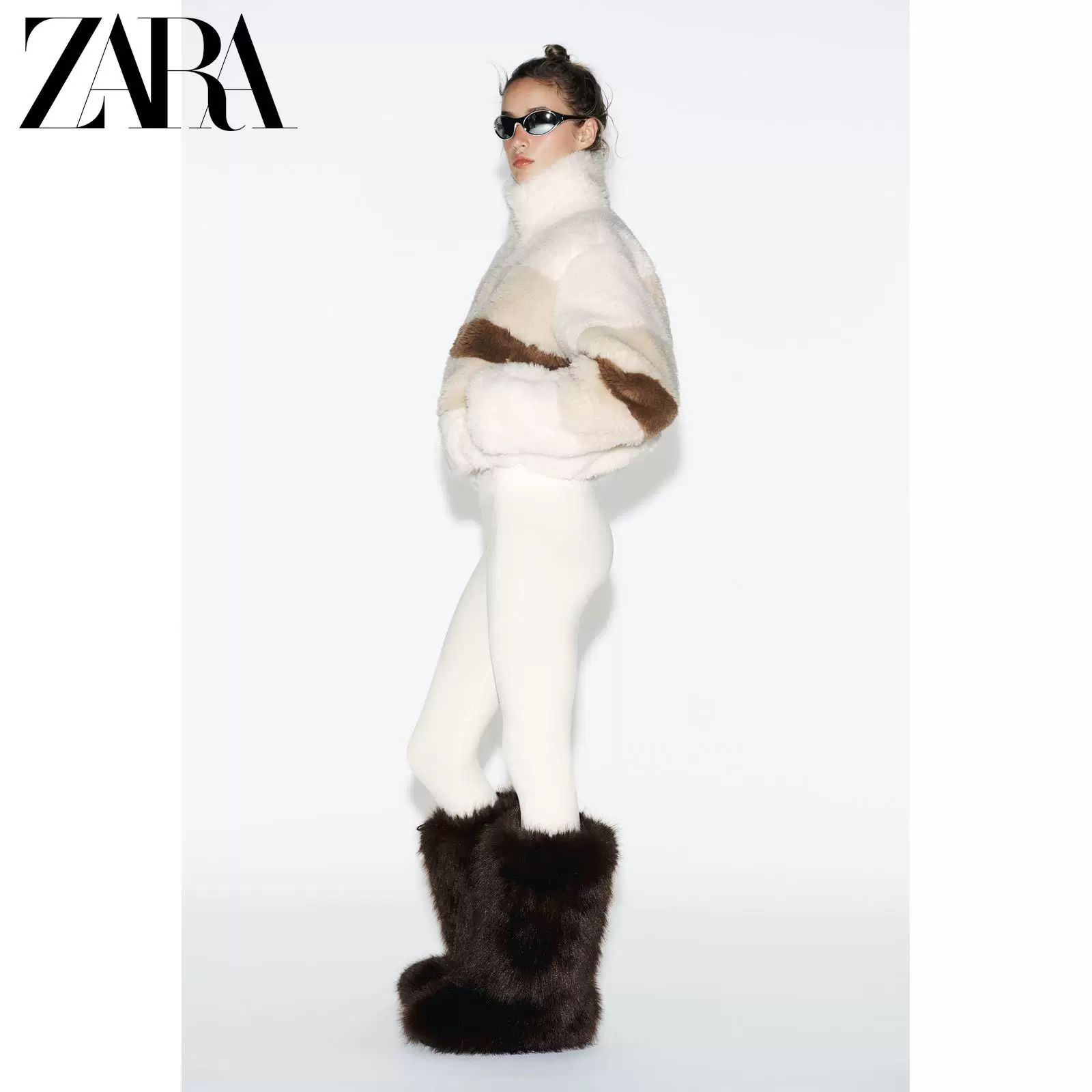 Специальное предложение ZARA Женская лыжная коллекция RECCO техническая куртка 8073053 086