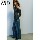 Осенние новинки ZARA2026, женская многоцветная блузка с длинными рукавами и асимметричным воротником, кружевная блузка 1165766 922 mini 3