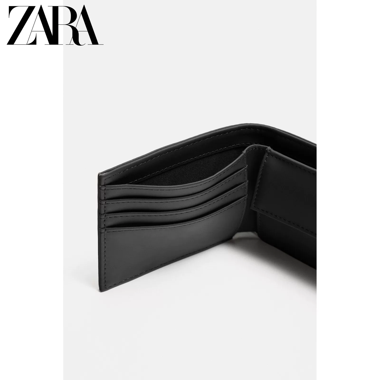 ZARA 2025 летняя новая коллекция мужская сумка ламинированный слой портативный компактный кошелек для прогулок 3800620 800
