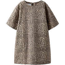 ZARA 24 new summer products childrens clothing girls animal print short dress 0327616 051