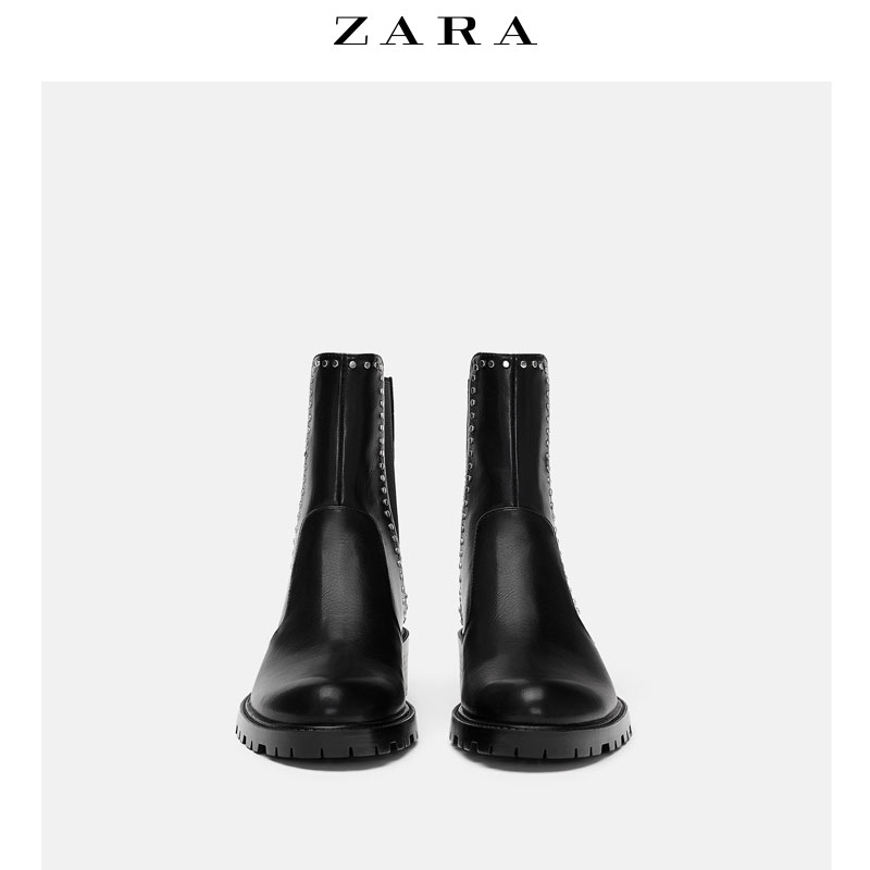 Bottes hiver pour femme ZARA en Caoutchouc - Ref 3245457 Image 4