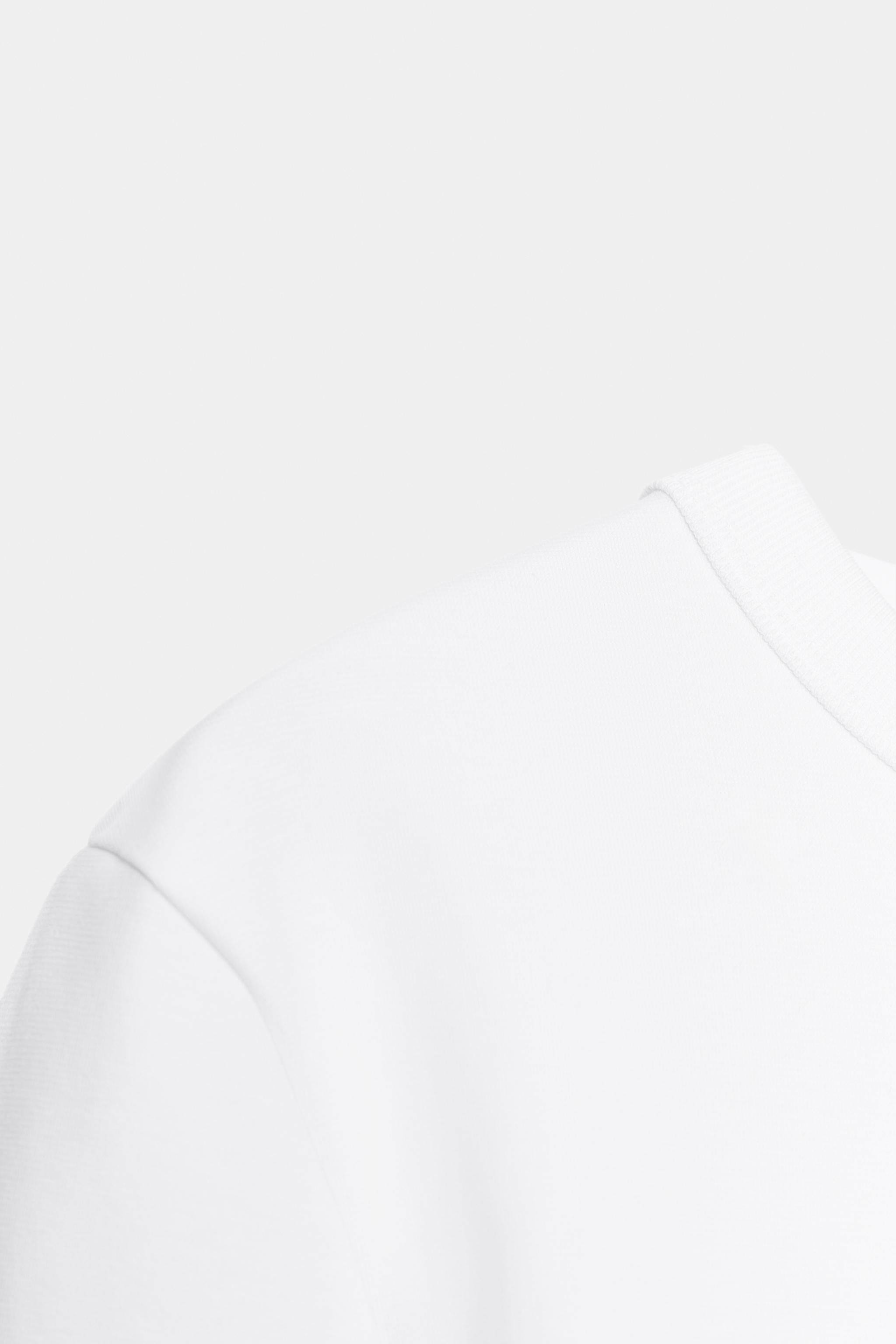 ZARA 2025 зимний осенний новинка женщины круглый вырез твердый случайный Взаимная блокировка длинный рукав Футболка 4174660 