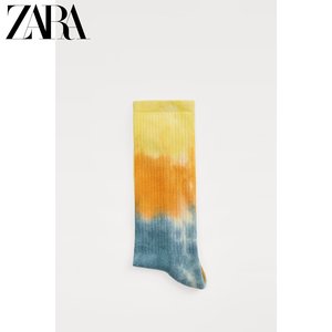 ZARA 夏季男装 扎染罗纹袜 00348444615