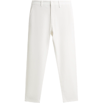 ZARA24 spring new product mens white casual elastic comfortable slim textured trousers 6861448 251