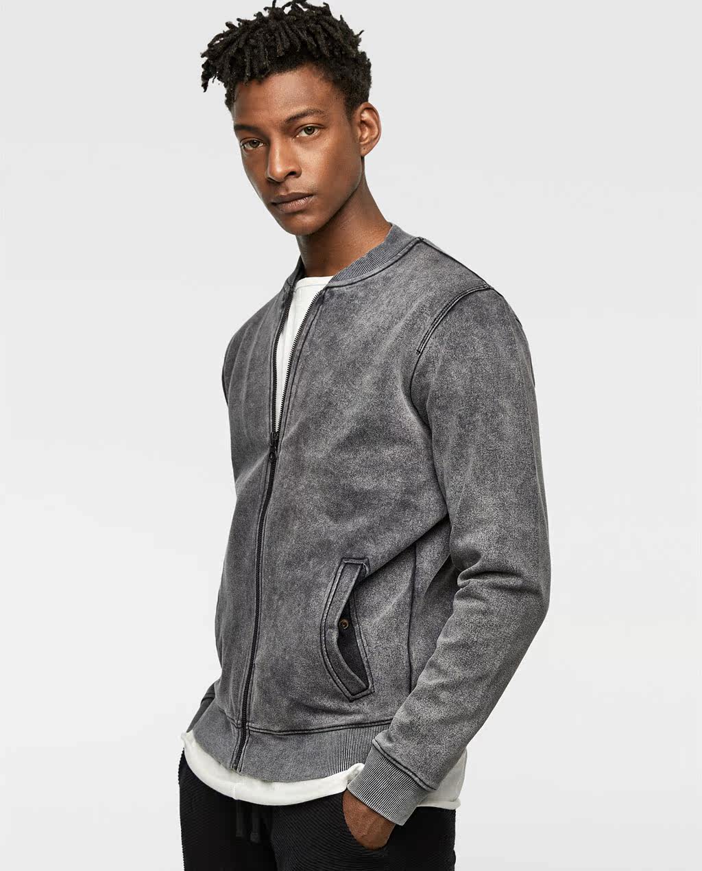 Blouson homme ZARA manches longues en Coton - Ref 3118708 Image 12
