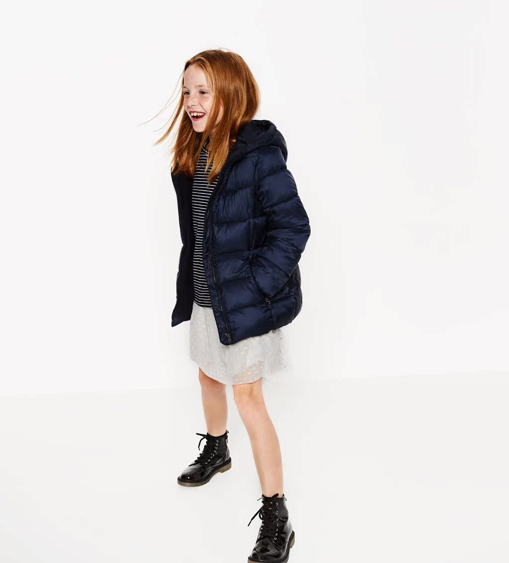 Manteau pour fille ZARA en mélange - Ref 2162138 Image 16