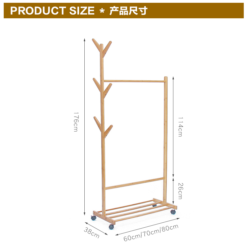 Găng tay áo rack sàn phòng ngủ treo quần áo đơn giản giá treo nhà giá treo móc kinh tế - Kệ giá để đồ