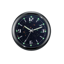 New super-strong night-light car clock watch watch one-click start clock fittings middle control decoration modification