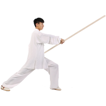 Martial arts sticks used by primary and secondary school students for sports and martial arts competition performances. Childrens sticks for boys and girls with yellow skin and white wax sticks