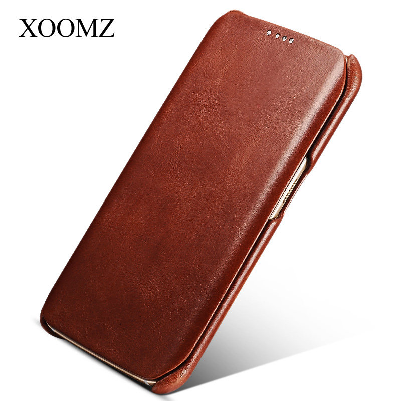 iCarer Vintage Series Side Open Handmade Genuine Cowhide Leather Case Cover for Samsung Galaxy S6 edge Plus & S6 edge & S6
